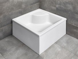 Душевой поддон Radaway Naxos C 90x90 см акрил белый SNC9941-28
