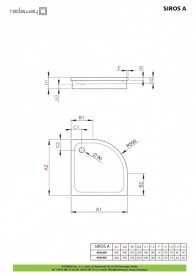 Душевой поддон Radaway Siros A 90x90 см акрил белый SBA9917-1