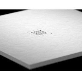 Душовий піддон Ravak Slate Pro 100x80 см литий мармур білий XA03A431010