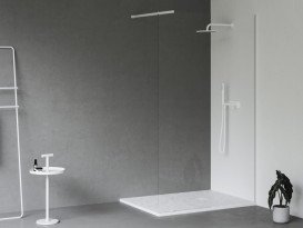 Душовий піддон Ravak Slate Pro 140x90 см литий мармур білий XA03M731010