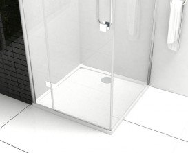 Душовий піддон Roca Aeron 80х80 см штучний камінь білий A276284100