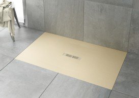 Душевой поддон Roca Helios 100х70 см искусственный камень кремовый AP2013E82BC0150P