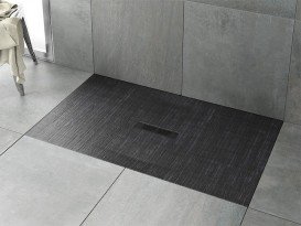 Душовий піддон Roca Helios 120х80 см штучний камінь состаренное дерево AP2014B03200181P