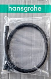 Душевой шланг Hansgrohe Isiflex 80 см пластик матовый черный 28278670