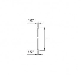 Душовий шланг Laufen з металевим ефектом 1,5 м ½''x½'' пластик хром HF504750000000