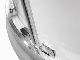 Душевой уголок Besco Modern 120х90х190 см профиль глянцевый хром/стекло матовое  MA-129-190-M