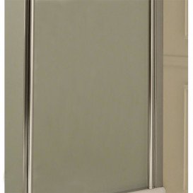 Душовий куточок Kerasan Retro DX правобічний 80х96 см профіль хром матове скло 9141S0