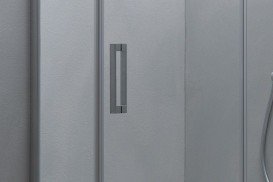 Душовий кутник Kolpa San Atlas TKK 100/K-FROST 100x100 см профіль хром/прозоре скло/Фрост 560830