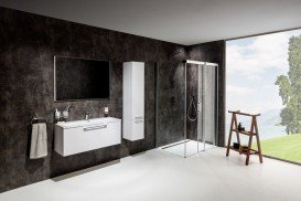 Душевой уголок квадратный Ravak Matrix MSDPS-100/100 L профиль полированный алюминий стекло transparent 0WLAAC00Z1