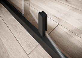 Душевой уголок Ravak Nexty NSKK3 100х100 см профиль черный/прозрачное стекло 3O6AA300Z1