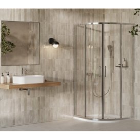 Душовий куточок Ravak X-Point Slim XPSCP4-90 90х90 см профіль полірований алюміній скло transparent X3B270C0FZ1C