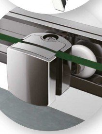 Душовий куточок Riho Hamar 2.0 R207 90х90 см хром/прозоре скло GR94200