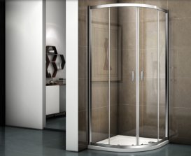 Душовий куточок Riho Hamar 2.0 R309 90х90 см хром/прозоре скло GR14200
