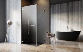 Душевые двери Radaway Arta QL KDJ I 50-100 левосторонние хром/прозрачное стекло 10102501-03-01L