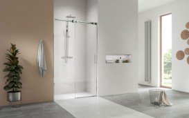 Душевые двери Radaway Espera Pro DWJ 120 левосторонние хром/прозрачное стекло 10090120-01-01L+10091120-01-01L