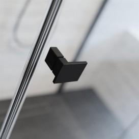 Душевые двери Radaway Essenza Pro Black PDD 100 левосторонние черный/прозрачное стекло 10095100-54-01L