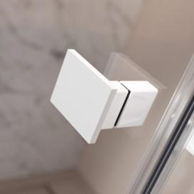 Душові двері Radaway Essenza Pro White KDD 80 правосторонні білий/прозоре скло 10096080-04-01R