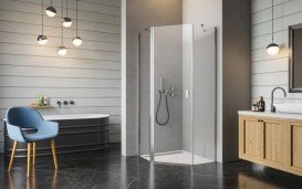 Душові двері Radaway Nes PTJ 57 лівобічні хром/прозоре скло 10052000-01-01L