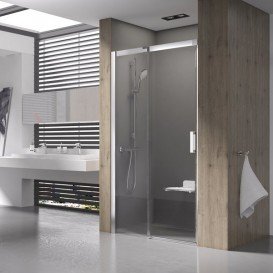 Дверь душевая Ravak Matrix MSD2-110 L белый профиль стекло transparent 0WLD0100Z1