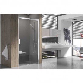 Дверь душевая Ravak Matrix MSD2-110 R профиль сатин стекло transparent 0WPD0U00Z1