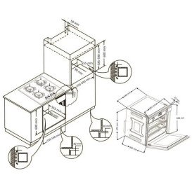 Электрический духовой шкаф Granado GEO 62-1310 black glass GEO162131011
