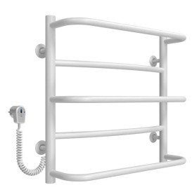 Электрический полотенцесушитель Deffi Аквамикс П5 400х500 левое подключение белый C.AM.50.40.5.E.W.L.5