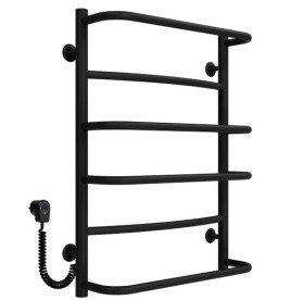 Електросушарка для рушників Deffi Аквамікс П6 500х700 ліве підключення чорний C.AM.70.50.6.E.B.L.5