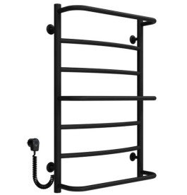 Электрический полотенцесушитель Deffi Аквамикс П7 500х800 левое подключение черный C.AM.80.50.7.E.B.L.5