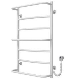 Электрический полотенцесушитель Deffi Аквамикс П7 500х800 правое подключение белый C.AM.80.50.7.E.W.R.5