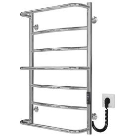 Электрический полотенцесушитель Deffi Аквамикс П7 500х800 правое подключение JD03 хром C.AM.80.50.7.E.C.R.1