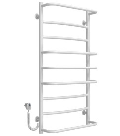 Электрический полотенцесушитель Deffi Аквамикс П9 500х1000 левое подключение белый C.AM.100.50.9.E.W.L.5