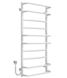 Електрична сушарка для рушників Deffi Аквамікс П10 500х1100 ліве підключення білий C.AM.110.50.10.E.W.L.5