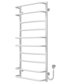 Електрична сушарка для рушників Deffi Аквамікс П10 500х1100 праве підключення білий C.AM.110.50.10.E.W.R.5