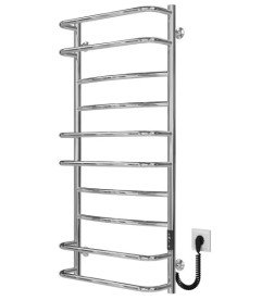 Електрична сушарка для рушників Deffi Аквамікс П10 500х1100 праве підключення JD03 хром C.AM.110.50.10.E.C.R.1