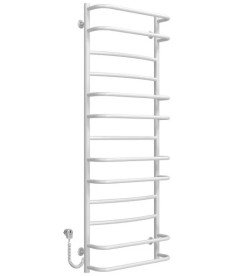 Електрична сушарка для рушників Deffi Аквамікс П13 500х1400 ліве підключення білий C.AM.140.50.13.E.W.L.5