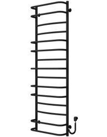 Електрична сушарка для рушників Deffi Аквамікс П15 500х1600 праве підключення чорний C.AM.160.50.15.E.B.R.5