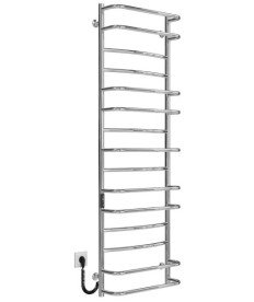 Электрический полотенцесушитель Deffi Аквамикс П15 500х1600 левое подключение JD03 хром C.AM.160.50.15.E.C.L.1
