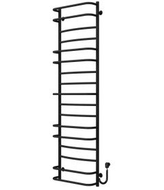 Електросушарка для рушників Deffi Аквамікс П17 500х1800 праве підключення чорний C.AM.180.50.17.E.B.R.5
