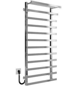 Електрична сушарка для рушників Deffi Agata П12 500x1200 ліве підключення JD04 хром A.AG.120.50.12.E.C.L.2