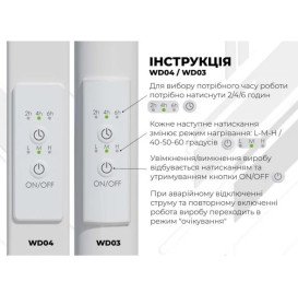 Электрический полотенцесушитель Deffi Alpha П11 500х1200 правое подключение WD04 белый A.AL.120.50.11.E.W.R.4