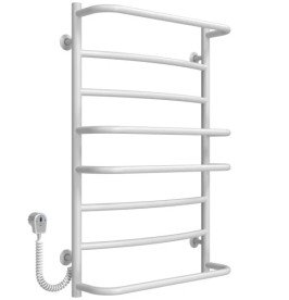 Електрична сушарка для рушників Deffi Аквамікс П8 500х800 ліве підключення EF16 білий D.AM.80.50.8.E.W.L.5