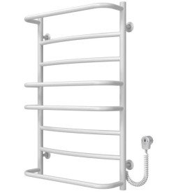 Електрична сушарка для рушників Deffi Аквамікс П8 500х800 праве підключення EF16 білий D.AM.80.50.8.E.W.R.5