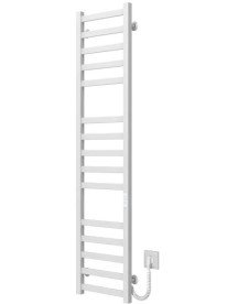 Электрический полотенцесушитель Deffi Avast П15 300х1400 правое подключение WD04 белый B.AV.140.30.15.E.W.R.4
