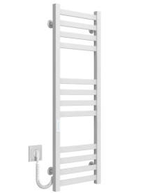 Електрична сушарка для рушників Deffi Avast П12 400х1000 ліве підключення WD04 білий B.AV.100.40.12.E.W.L.4