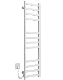 Электрический полотенцесушитель Deffi Avast П12 400х1200 левое подключение WD04 белый B.AV.120.40.12.E.W.L.4