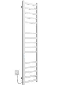 Электрический полотенцесушитель Deffi Avast П15 400х1400 левое подключение WD04 белый B.AV.140.40.15.E.W.L.4