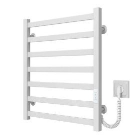 Электрический полотенцесушитель Deffi Avast П7 500х600 правое подключение WD04 белый B.AV.60.50.7.E.W.R.4