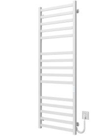 Электрический полотенцесушитель Deffi Avast П15 500х1400 правое подключение WD04 белый B.AV.140.50.15.E.W.R.4