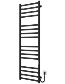 Электрический полотенцесушитель Deffi Avast П16 500х1600 правое подключение JD04 черный B.AV.160.50.16.E.B.R.2