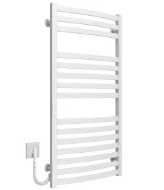 Електрична сушарка для рушників Deffi Adriana П15 500х1000 ліве підключення WD04 білий B.AR.100.50.15.E.W.L.4